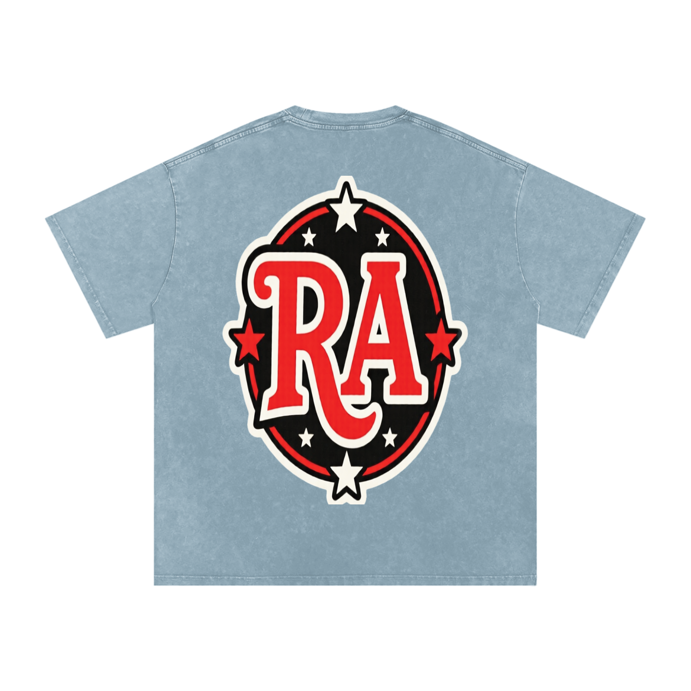 Rich Academy RA Snow Washed Oversized T-Shirt