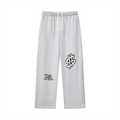 RA Contrast-Stitched Fleece Sweatpants