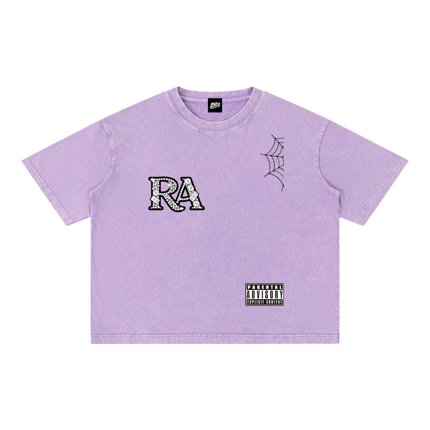 Rich Academy Mineral Wash Boxy T-Shirt